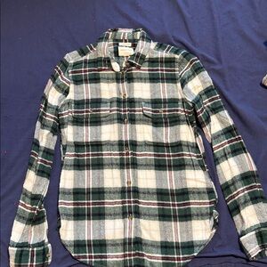 Green Plaid Flannel